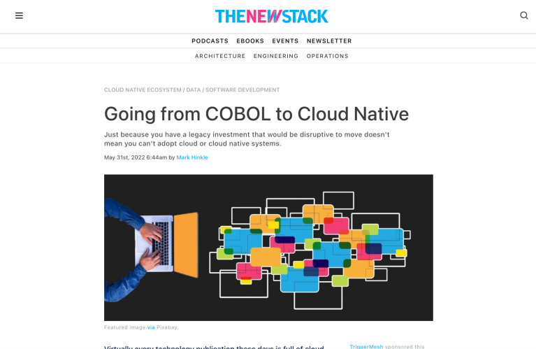 TNS - Going from COBOL to Cloud Native